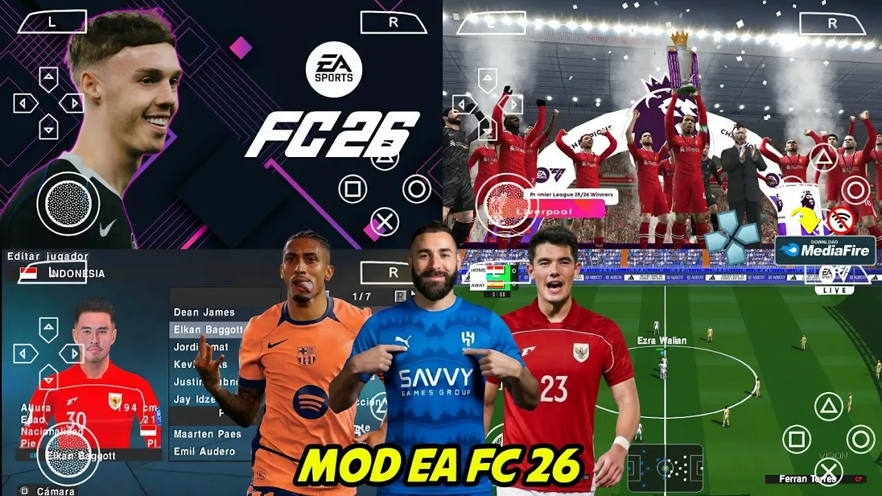 EA SPORTS FC 26 PPSSPP ISO DOWNLOAD LATEST VERSION
